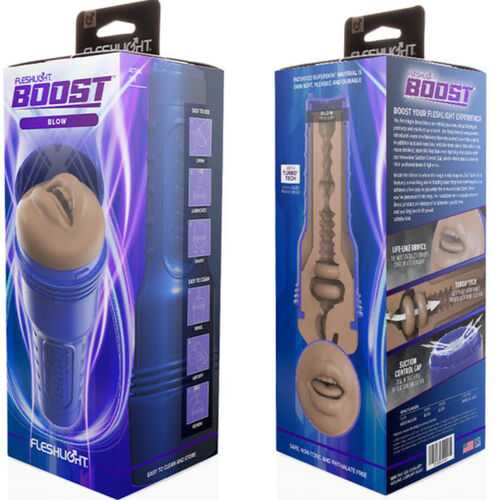 BOCA MASTURBADOR BLOW MD FLESH RP - FLESHLIGHT BOOST