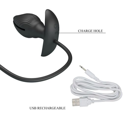 PLUG ANAL INFLABLE & RECARGABLE - PRETTY LOVE