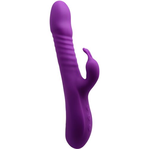 ROMAX VIBRADOR RABBIT SILICONA VIOLETA - ALIVE