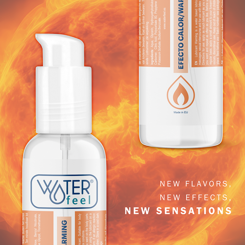 LUBRICANTE EFECTO CALOR 150 ML - WATERFEEL