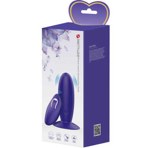 Plug Anal Youth con Control Remoto - PRETTY LOVE