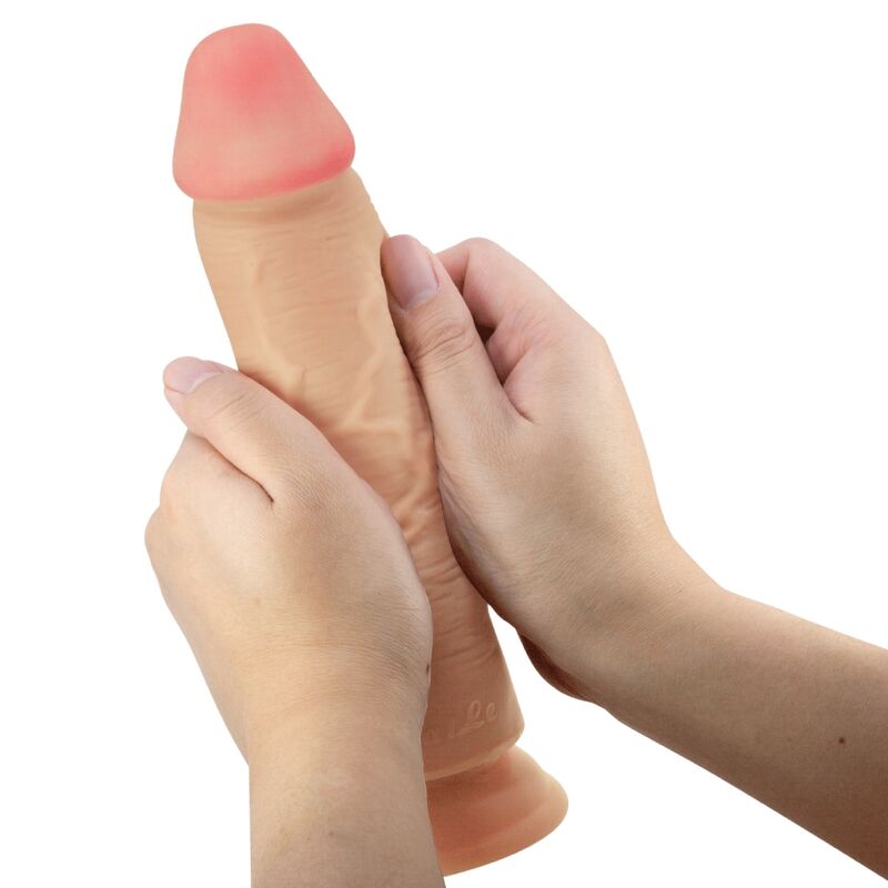 DILDO REALÍSTICO SLIDING SKIN SERIES PIEL DESLIZANTE NATURAL 23.4 CM -O- 4,7 cm - PRETTY LOVE - BAILE