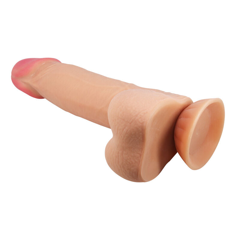 DILDO SLIDING SKIN SERIES REALÍSTICO CON VENTOSA PIEL DESLIZANTE 21.8 CM -O- 4,6 cm - BAILE - PRETTY LOVE