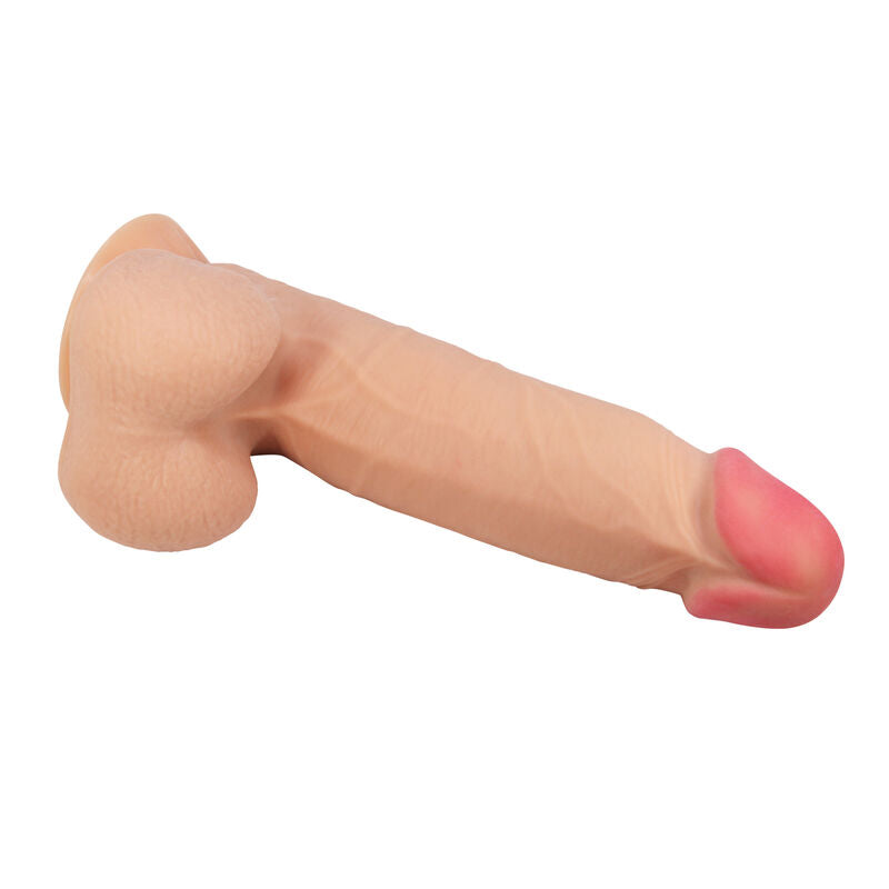 DILDO SLIDING SKIN SERIES REALÍSTICO CON VENTOSA PIEL DESLIZANTE 21.8 CM -O- 4,6 cm - BAILE - PRETTY LOVE