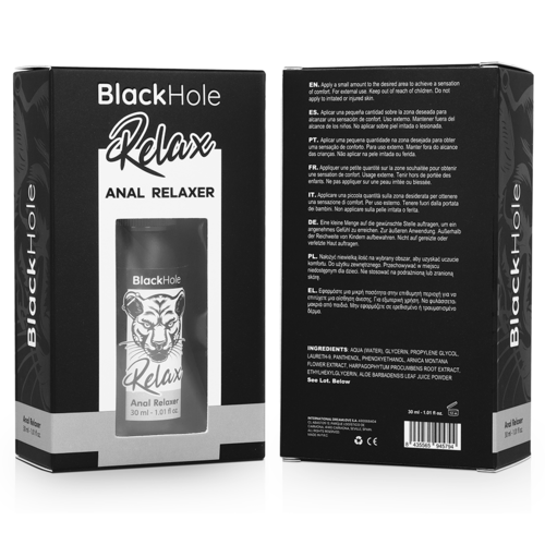 LUBRICANTE ANAL RELAJANTE SPRAY EXPLORER 30 ML - BLACK HOLE