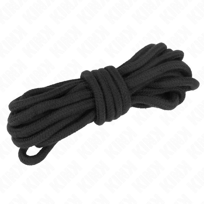 CUERDA DE ALGODÓN 10 METROS NEGRO - KINK
