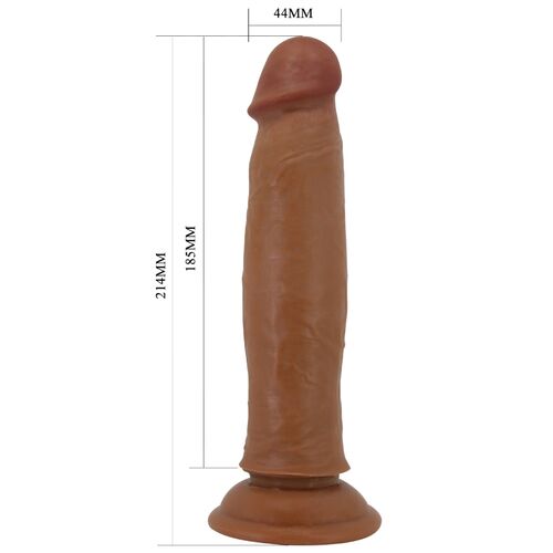 DILDO KEON REALÍSTICO 21 CM MULATO - PRETTY LOVE