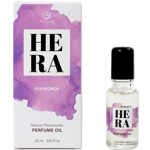 HERA PERFUME NATURAL FEROMONAS EN ACEITE PARA MUJER 20 ML - SECRETPLAY -