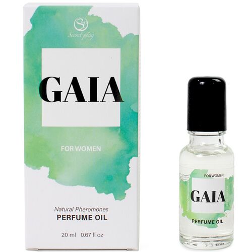 PERFUME GAIA NATURAL FEROMONAS EN ACEITE PARA MUJER 20 ML - SECRETPLAY