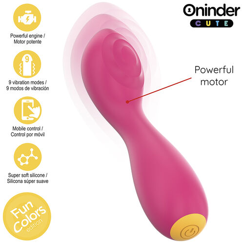 VIBRADOR LOVE BUDDY MASTER PUNTO G - APP MUNDIAL GRATUITA - ONINDER CUTE