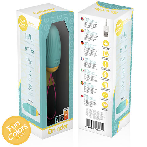 HUEVO LOVE PLEASURE VIBRO-GEMAS ROTADORAS SILICONA - APP MUNDIAL GRATUITA - ONINDER CUTE