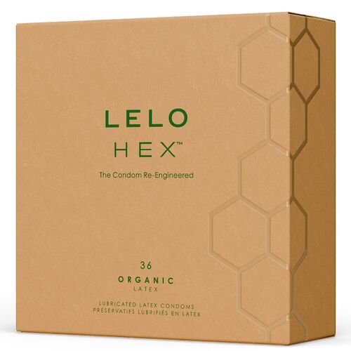 HEX ORGANIC PRESERVATIVO CAJA 36 UDS - LELO