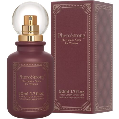 PERFUME CON FEROMONAS SHOW PARA MUJER 50 ML - PHEROSTRONG