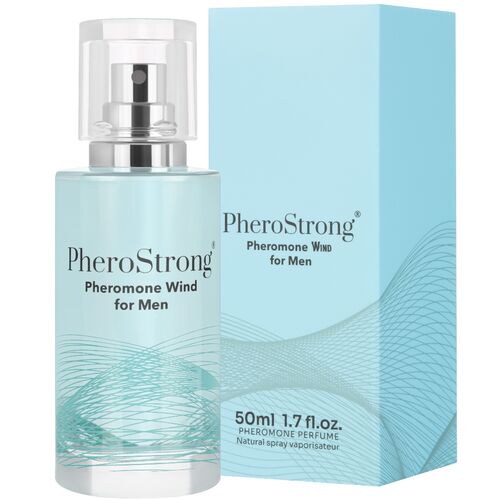 PERFUME CON FEROMONAS WIND PARA HOMBRE 50 ML - PHEROSTRONG