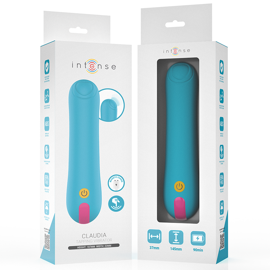 VIBRADOR CLAUDIA PENETRACIÓN CON GOLPETEO RÍTMICO PUNTO G - INTENSE