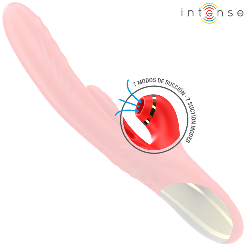 VIBRADOR KAROL MULTIFUNCIÓN EMPUJE & SUCCION & ESTIMULACIÓN - INTENSE
