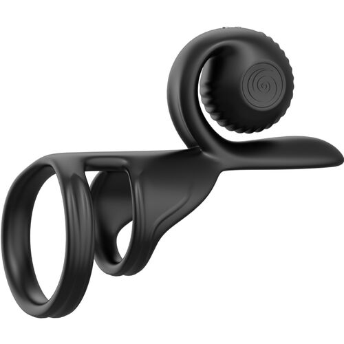 ANILLO JOVI DE PAREJA CONTROL REMOTO NEGRO - SNAIL VIBE