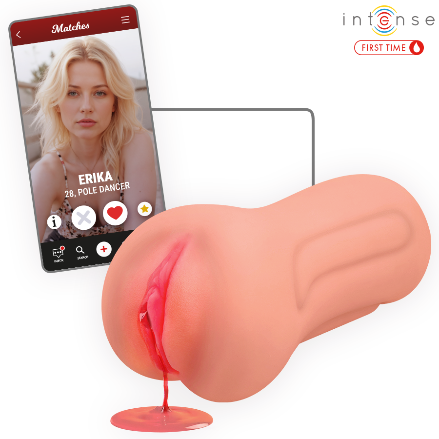 VAGINA ERIKA VIRGEN CON HIMEN Y SANGRADO - INTENSE FIRST TIME