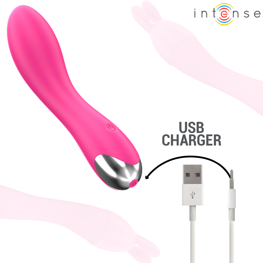 VIBRADOR CHER 20 PATRONES CON CABEZALES INTERCAMBIABLES - INTENSE