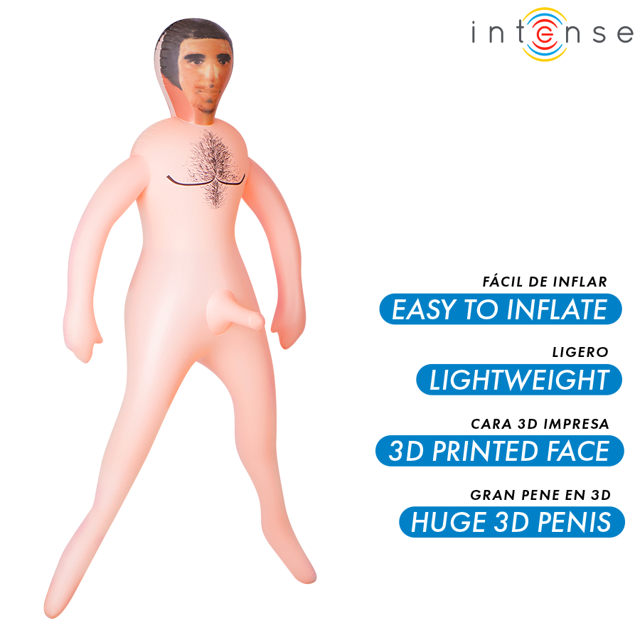 MUÑECO HINCHABLE ANTHONY PENE 3D - INTENSE