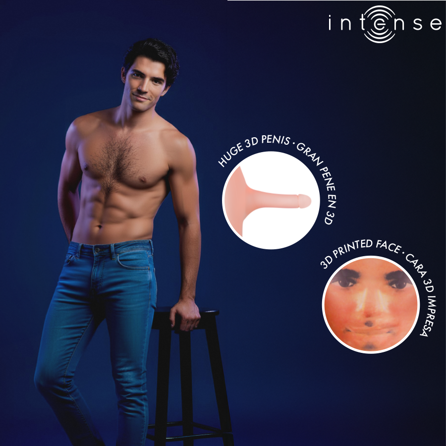 MUÑECO HINCHABLE ANTHONY PENE 3D - INTENSE