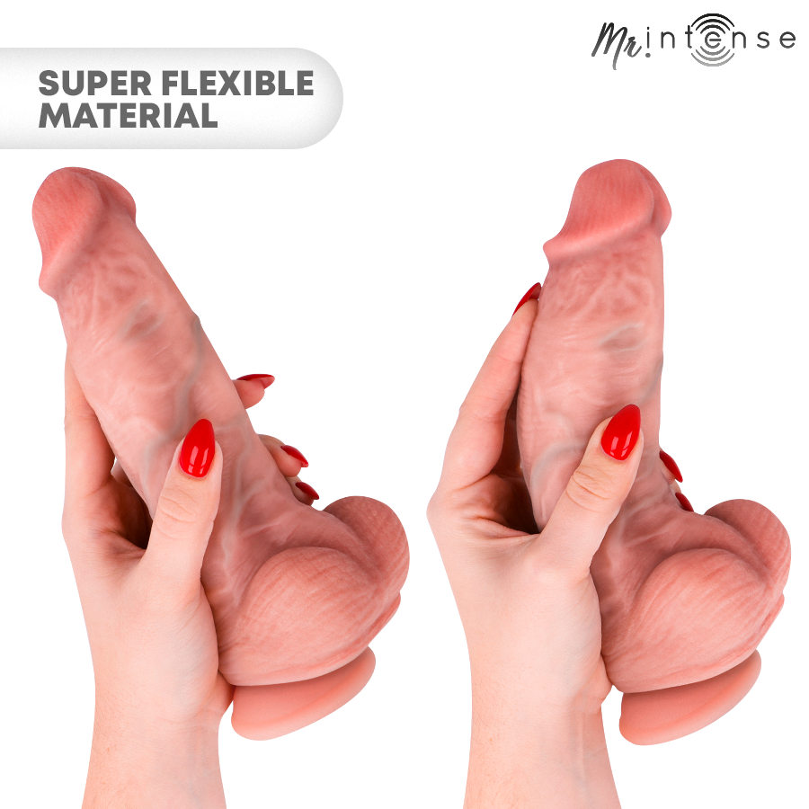 DILDO MEDIUM SPENCER SILICONA 23 CM -Ø- 5.7 CM - MR INTENSE