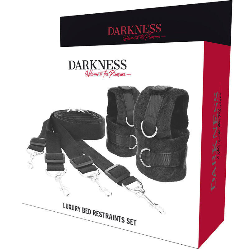 SET DE ATADURAS PARA LA CAMA - DARKNESS