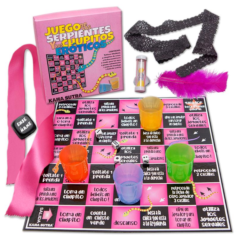 Juego de Mesa la Serpiente Erótica Chupito - DIVERTY SEX