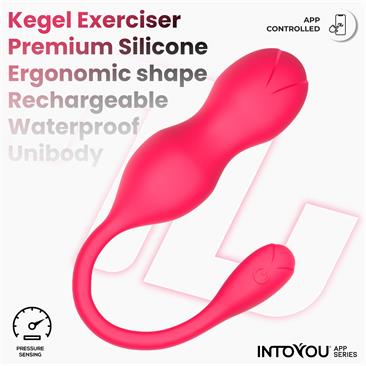 Bolas de Kegel Kyra Entrenador de Suelo Pélvico con Sensor de Presión y App - INTOYOU APP SERIES