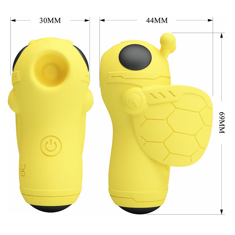 ESTIMULADOR MINI FUN TOYS BY MAGIC BEE VIBRADOR & TAPPING - PRETTY LOVE