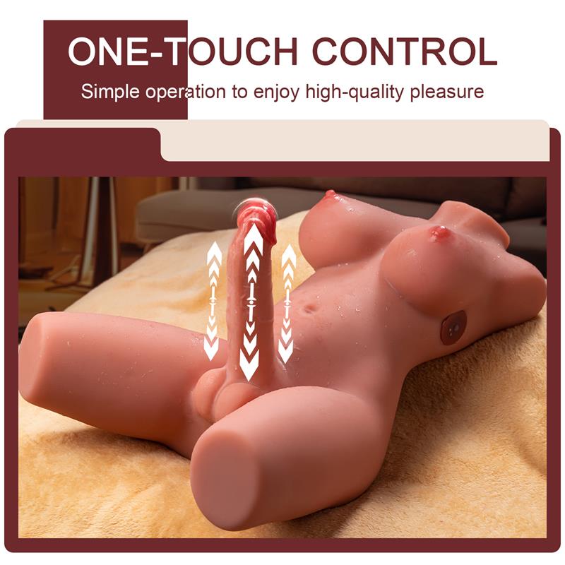 Masturbador Miah Lady Boy Torso con Vibración y Thrusting 9.8 kg - XISE