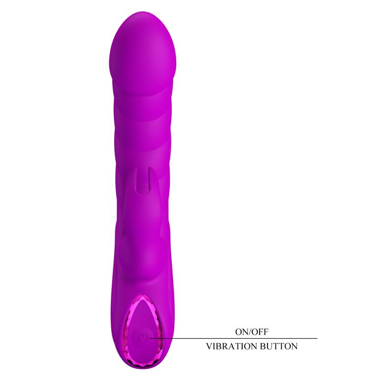 Vibrador Monica con Conejito - PRETTYLOVE