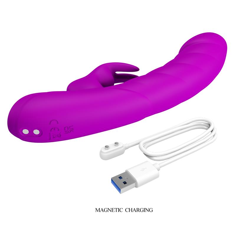 Vibrador Monica con Conejito - PRETTYLOVE