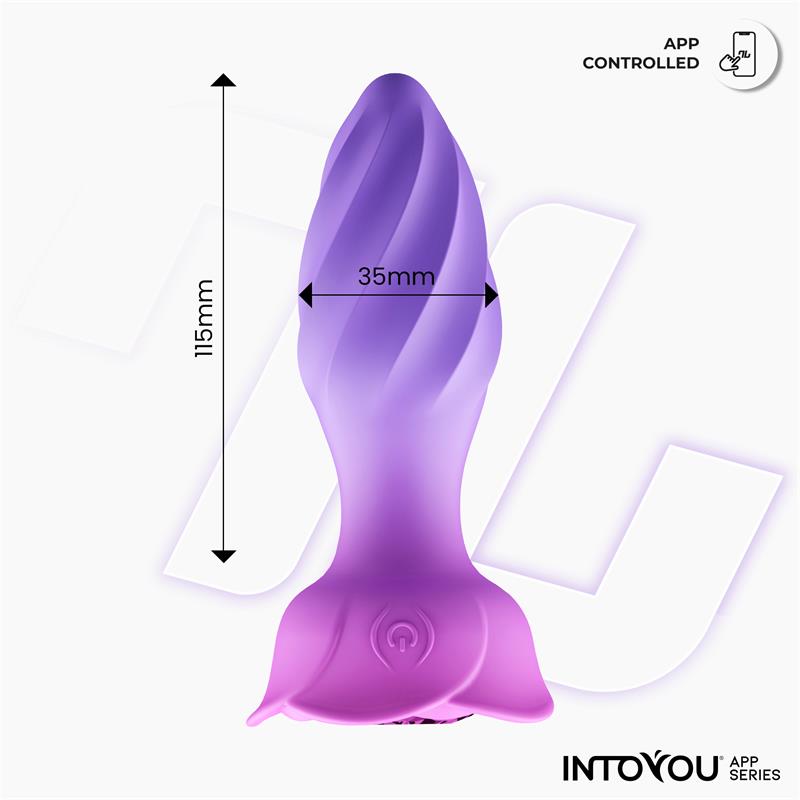 Plug Anal Moxy con Rotación 360º con App - INTOYOU APP SERIES