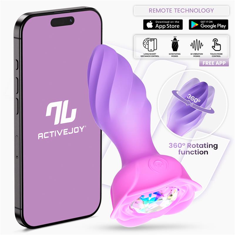 Plug Anal Moxy con Rotación 360º con App - INTOYOU APP SERIES