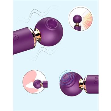 MASTURBADOR TWENTYT TWO TRIPLE, SUCCIONADOR + PULSACION + VIBRADOR - ACTION - INTOYOU