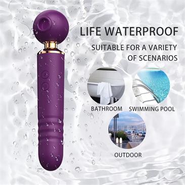 MASTURBADOR TWENTYT TWO TRIPLE, SUCCIONADOR + PULSACION + VIBRADOR - ACTION - INTOYOU