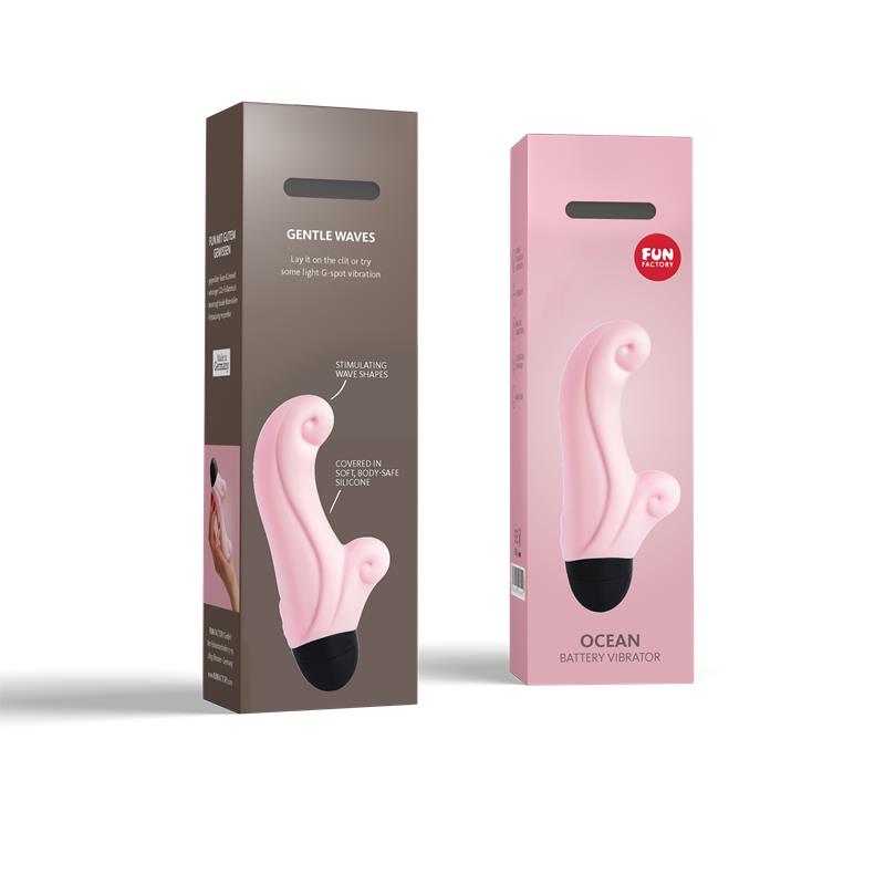 Mini Vibrador Ocean Baby Rose PILA - FUN FACTORY