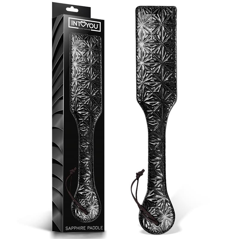 BLACK SAPPHIRE Pala Sapphire Cuero Vegano - INTOYOU