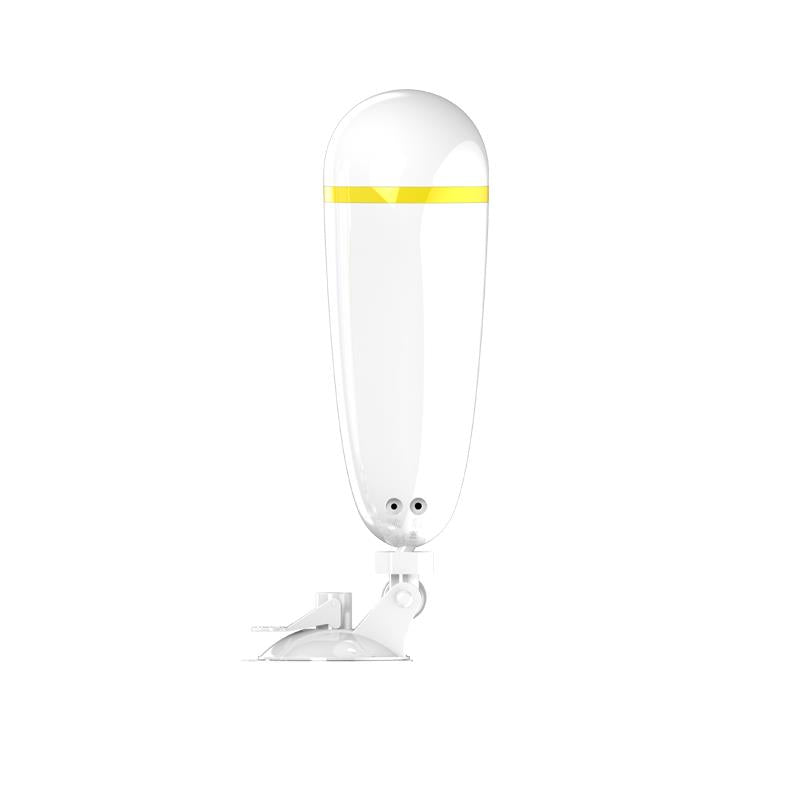 Masturbador Sally Blanco y Dorado - PRETTYLOVE