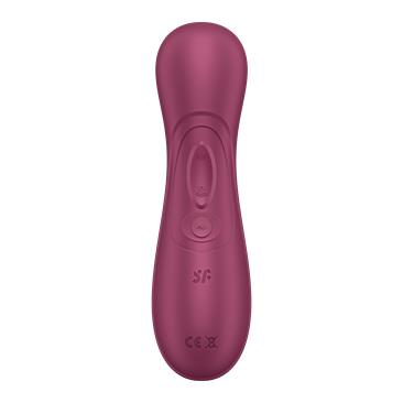 SATISFYER Pro 2 Gen 3 Liquid Air Technology Succión y Vibración App Connect Wine Red - Rojo Vino