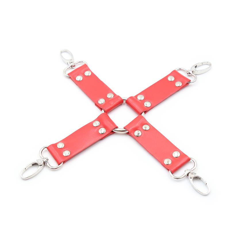 Set de Bondage 10 Piezas Rojo / Purpura - INTOYOU