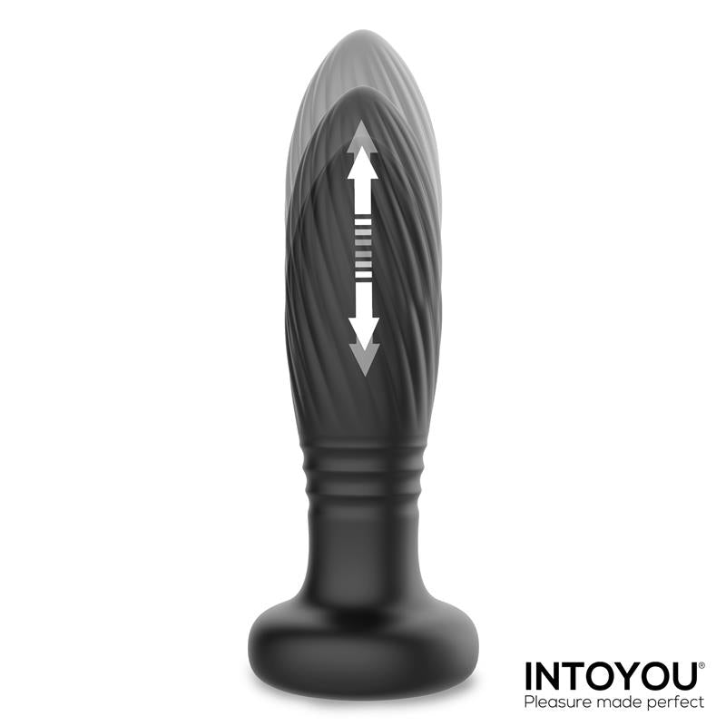 Plug Anal Tainy con Thrusting y Luces Led con Control Remoto - INTOYOU