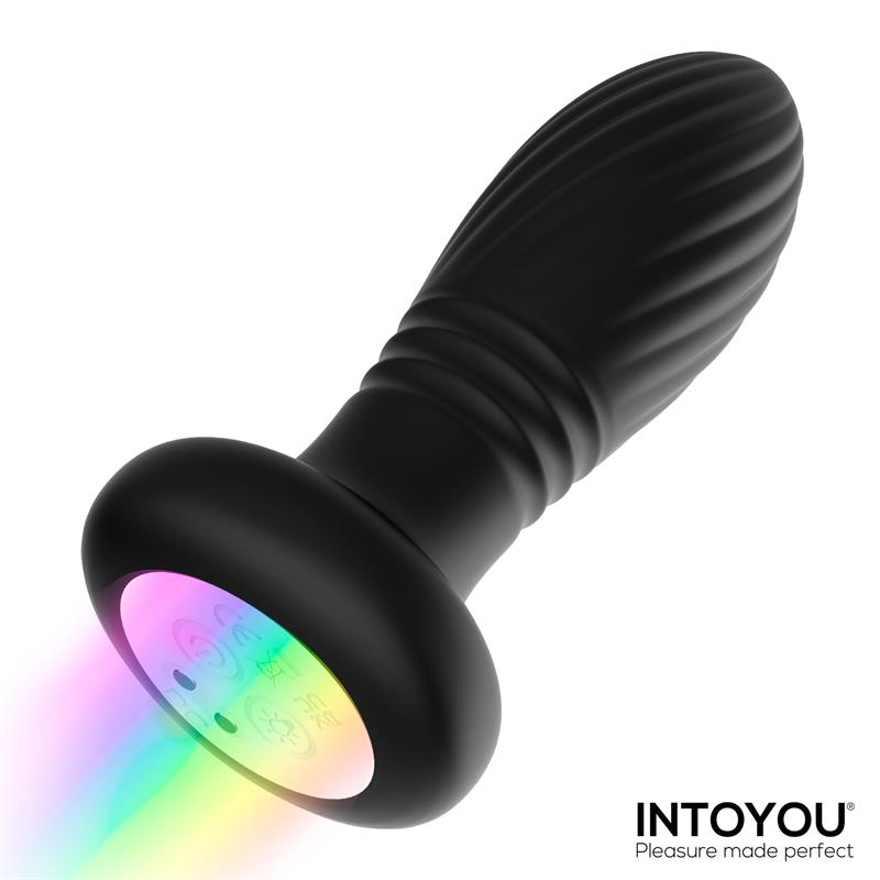 Plug Anal Tainy con Thrusting y Luces Led con Control Remoto - INTOYOU