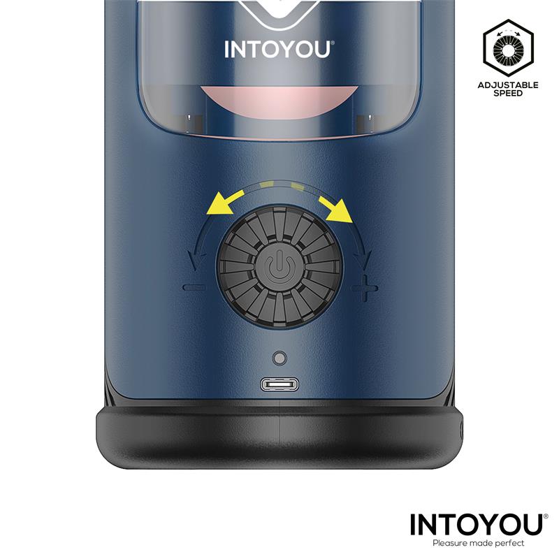 Masturbador Tenkro MASCULINO con Thrusting y Calor USB-C - INTUYOU