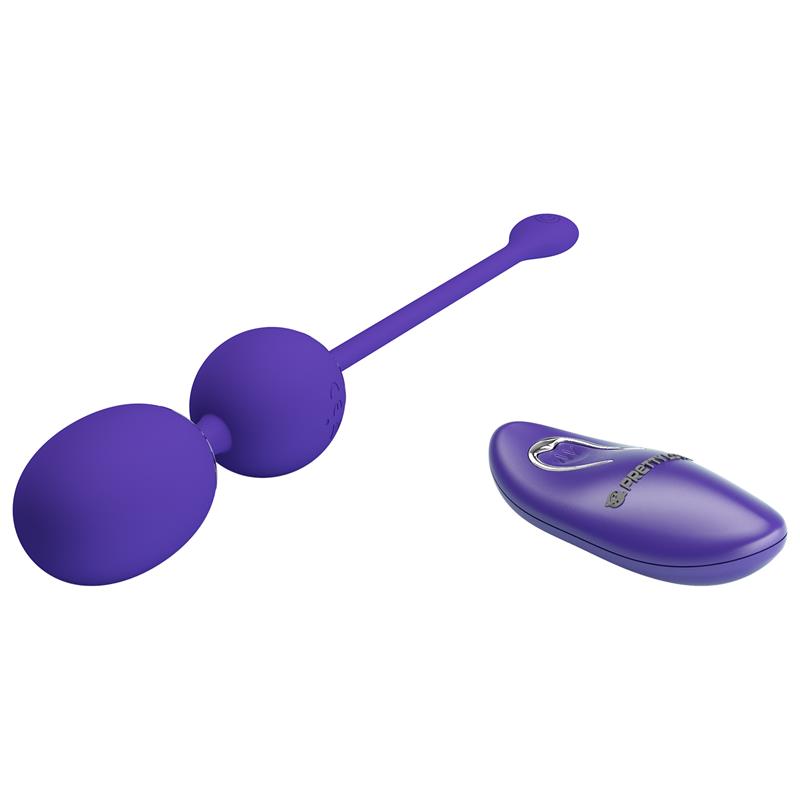 Bolas Kegel Willie Youth con Vibración y Control Remoto - PRETTYLOVE