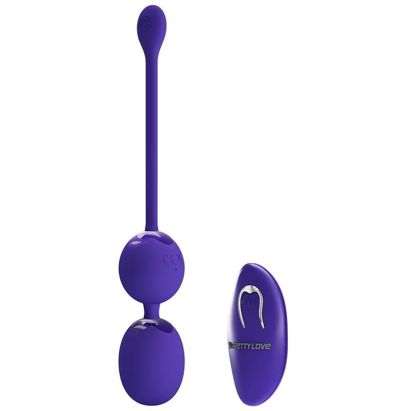 Bolas Kegel Willie Youth con Vibración y Control Remoto - PRETTYLOVE