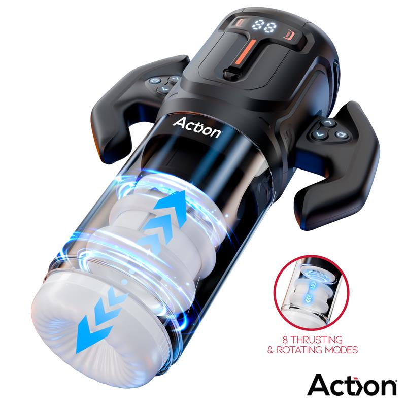 Masturbador Zyon Automático Avanzado con Up and Down y Rotación - ACTION