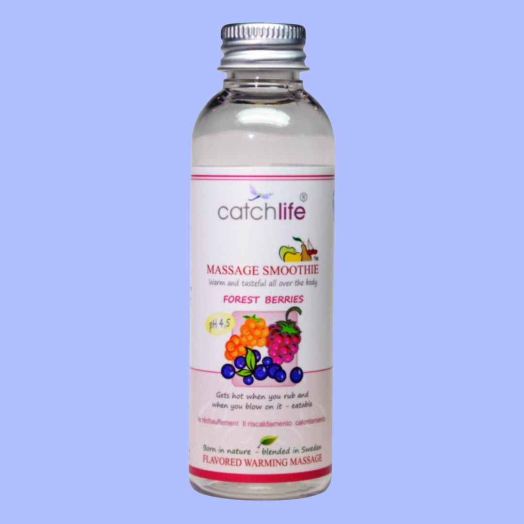 LUBRICANTE Diversión Efecto Calor Moras del Bosque Natural 75 Ml - CATCHLIFE