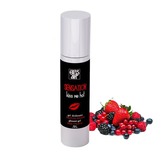 Lubricante Efecto Calor Frutos Rojos Kiss Me Hot